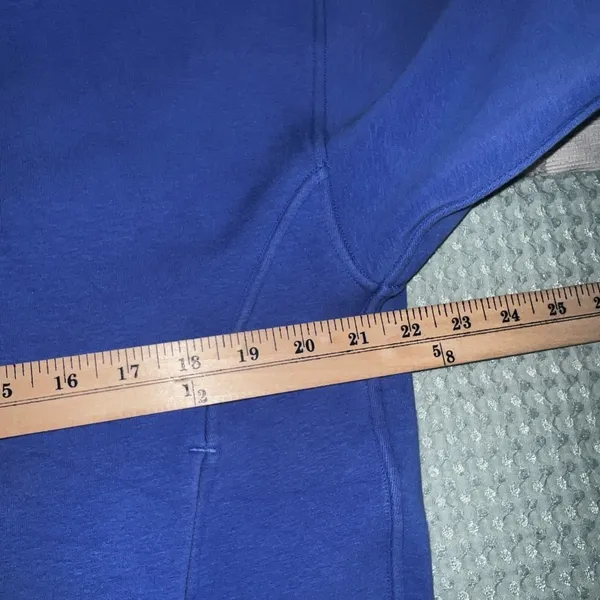 Lululemon Thick Fleece Quarter Zip Size XS/S Wild Indigo‎ - Image 2