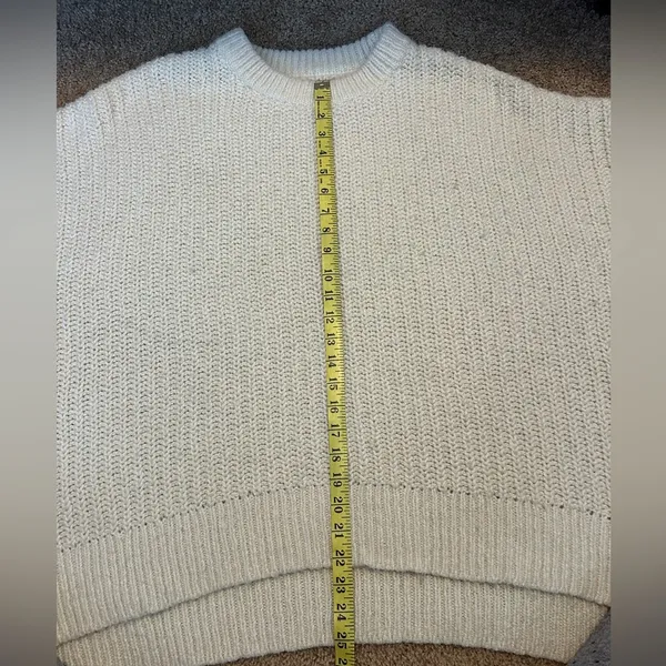 Aerie off-white knitted sweater size XL - Image 7