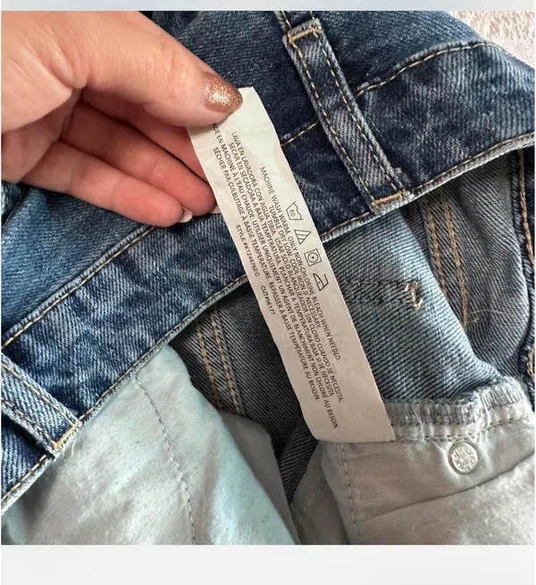 Revolve Ymi denim split skirt midi - Image 7
