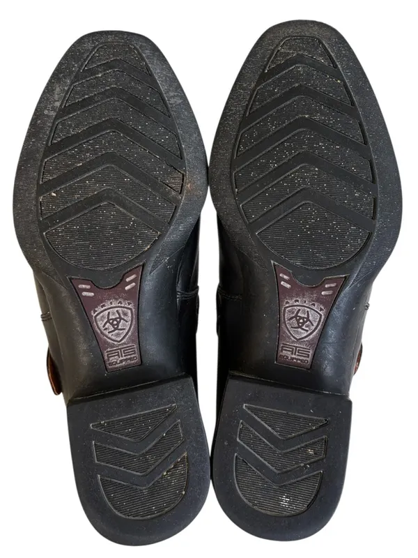 Ariat Leather Western Mules Size 8.5 - Image 8