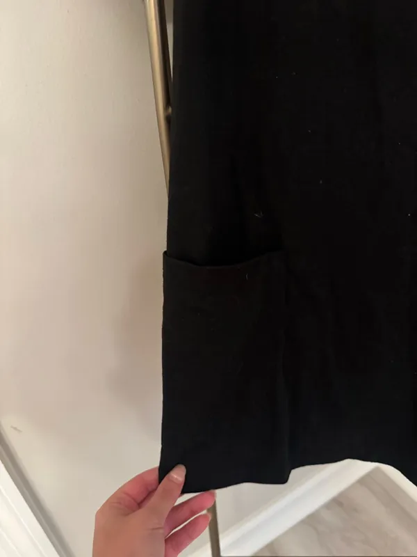 SheIn Black T-Shirt Romper - Image 3