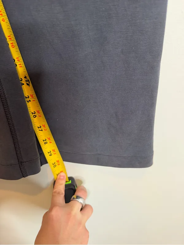 Lululemon Softstreme High Rise Pants Womens 4 Black Wide Leg Lounge Casual - Image 9