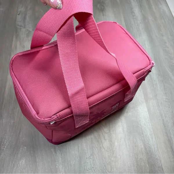 NWT Trader Joe's Pink Insulated Bag Lunch Box - Image 4