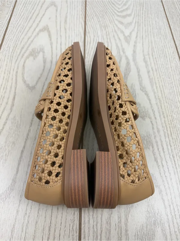 On 34th Women's Blaiya Woven Loafer Flats 5.5M English Walnut $89.50 - Image 3