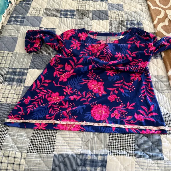 Lilly Pulitzer Cath 3/4 Sleeve Dress M NWT Never Ending Summer 100% cotton - Image 12