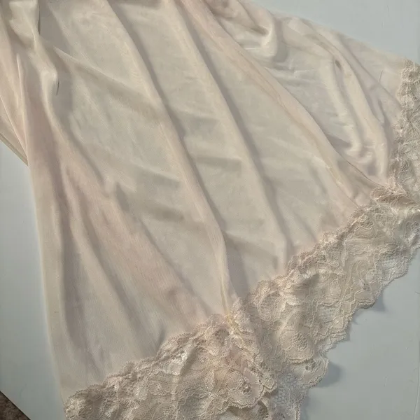 Envy Lace Trim Chemise Nightgown – Size Small - Image 5