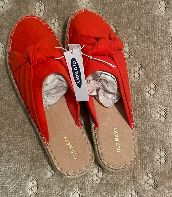 Orange  Slip On Shoes - Image 5