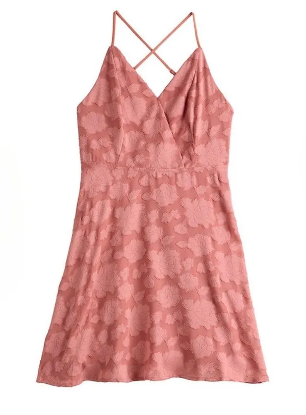 Speechless Strappy Cross-Back Mini A-Line Dress (JUNIORS) Size: XL - Image 3