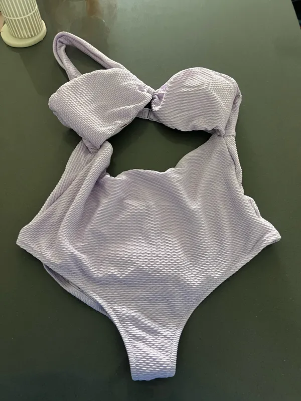 Aerie one shoulder swimsuit  - Image 7