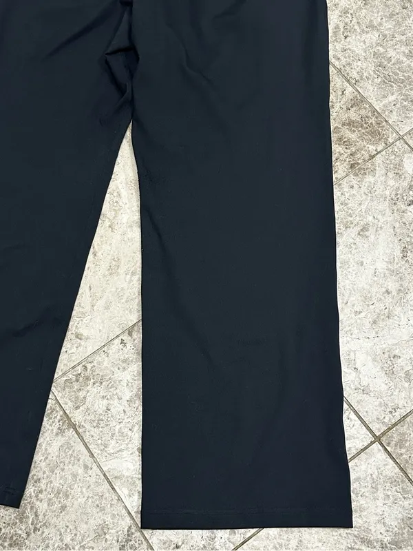 Lululemon Smooth Fit Wide Leg Pull On High Rise Wide Leg Pant LW5GH7S Black 14 - Image 10