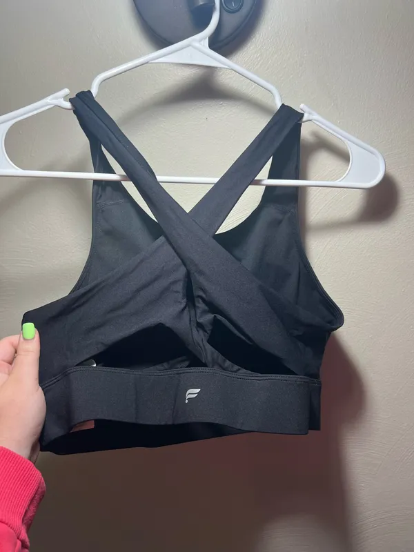 Fabletics Black Sports Bra - Image 2