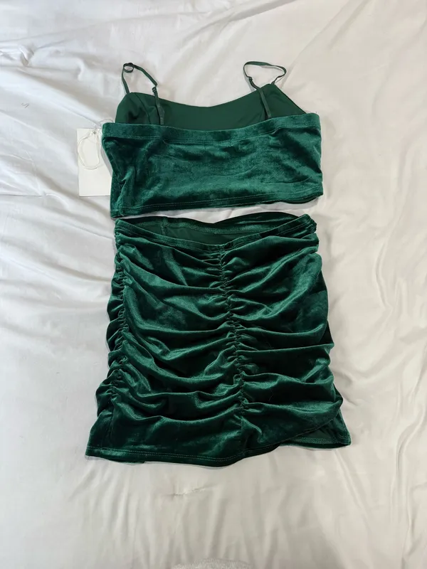 Honey and Rosie Green Two Piece Set - Image 2