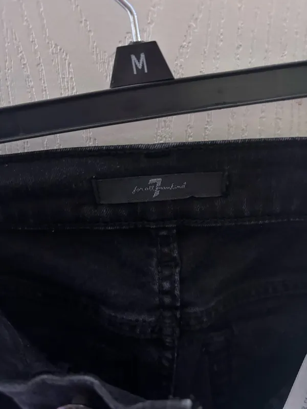Black 7 for all mankind jeans - Image 5