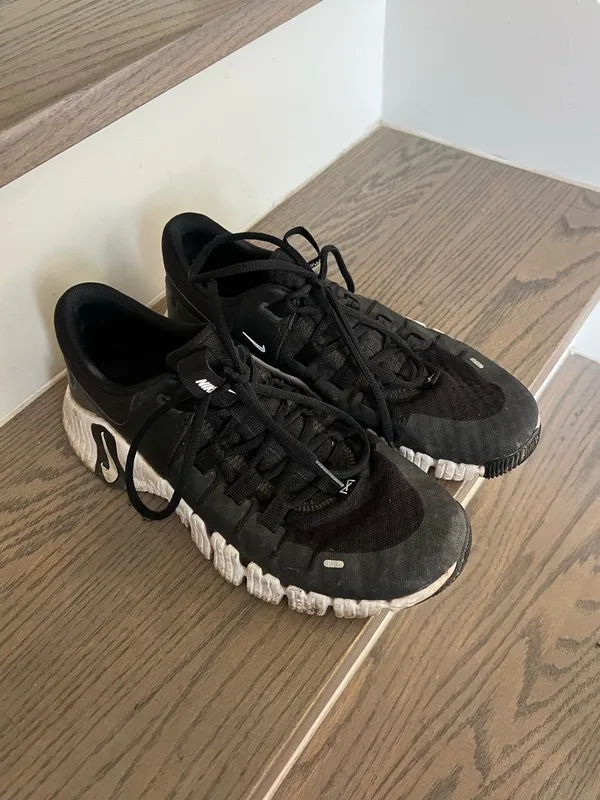 Nike Free Metcon 5 Black / White Anthracite Workout Athletic Running Shoes - Image 3