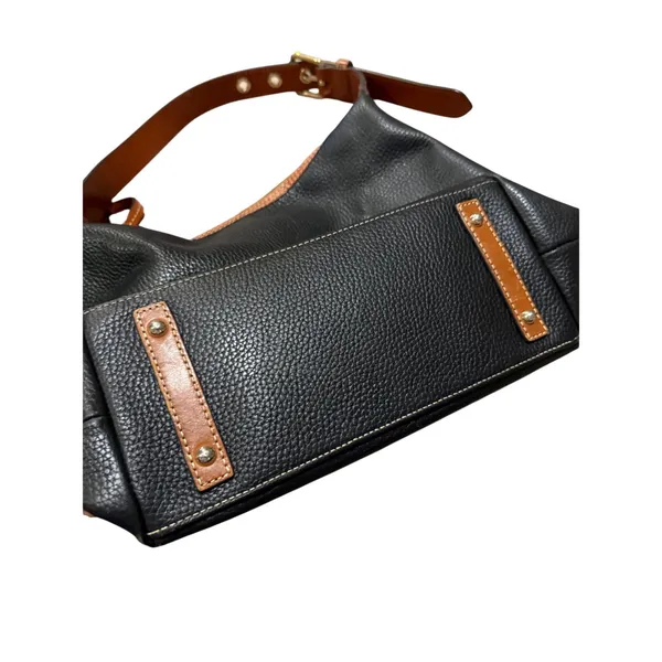 Dooney and Bourke Patterson Leather Paige Sac in Black - Image 6