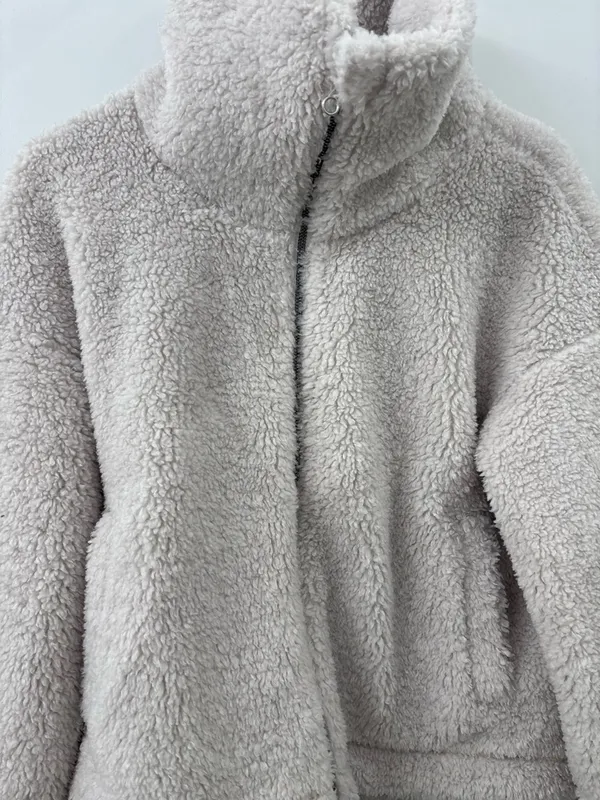 Lululemon cinchable fleece zip up jacket - Image 2