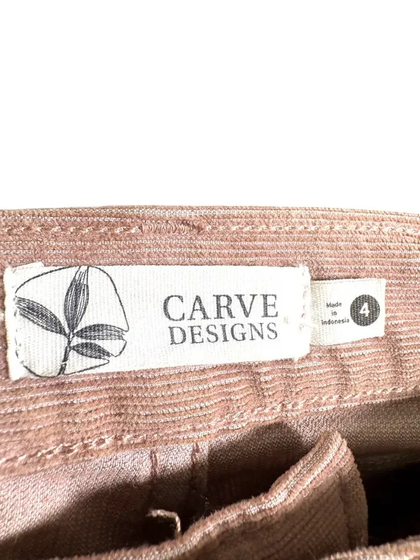 Carve Designs Oahu 4 Inch Corduroy Shorts Size 4 - Image 7