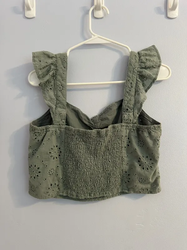 Boutique Top Green Size L - Image 2