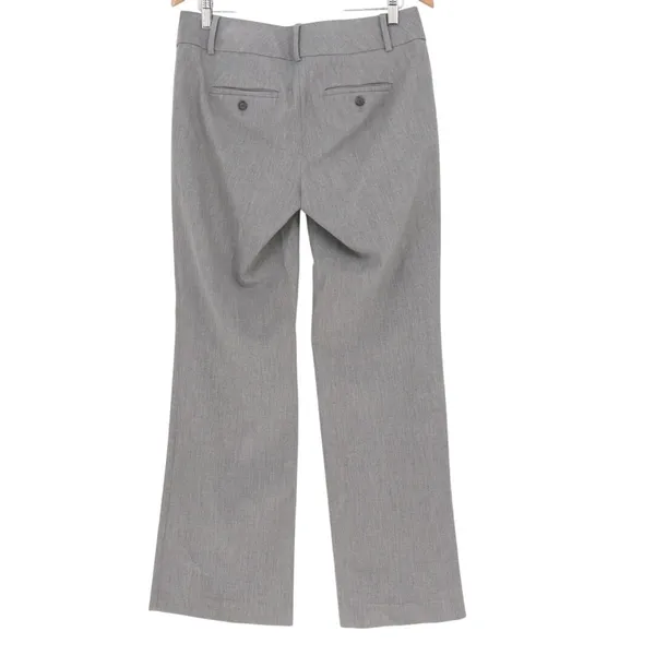 Ann Taylor Loft Dress Pants Womens 4 Gray Stretch Formal Business Bootcut Leg - Image 4