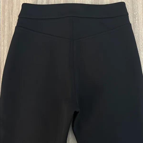 MM Lafleur The Shaw Pant Scuba Black 0 Ankle High Rise Minimalist Work Career - Image 10