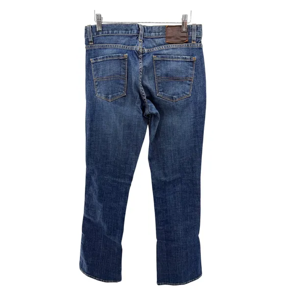 Ralph Lauren Dungarees Bootcut Jeans 28 Mid Rise Dark Wash Made in USA Y2K - Image 6