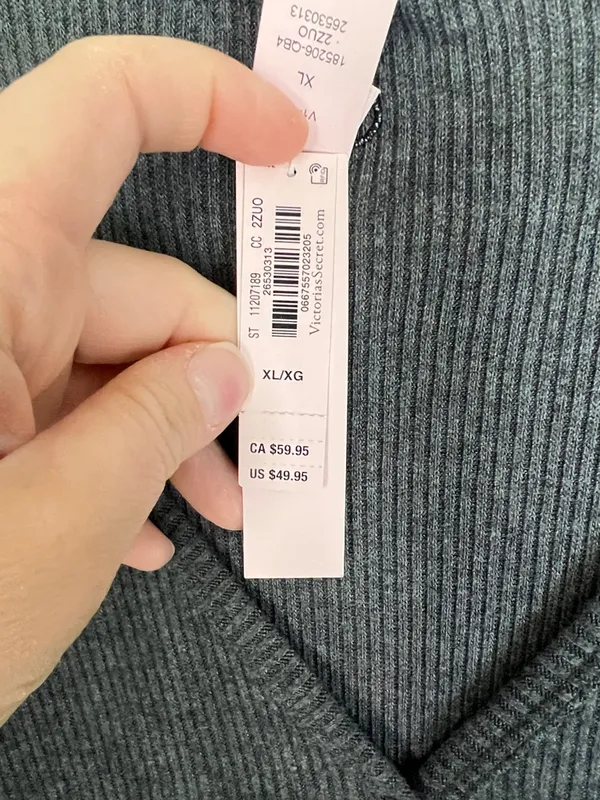 NWT Victoria’s Secret Cozy Knit Cardigan sz XL - Image 3