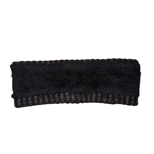Lululemon Headband Women OS Purple Striped Excellent Fleece Lined Knit Wool - Image 3