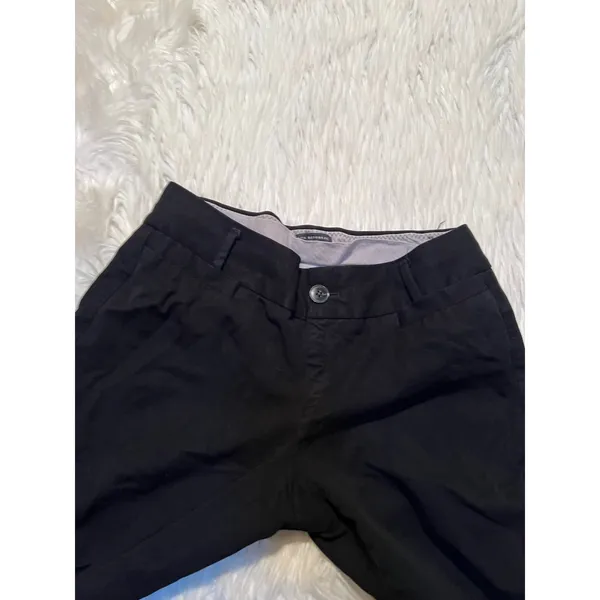 Banana Republic Women's Size 8 Jackson Fit Dress Pant Black Sexy Trouser Flare - Image 6