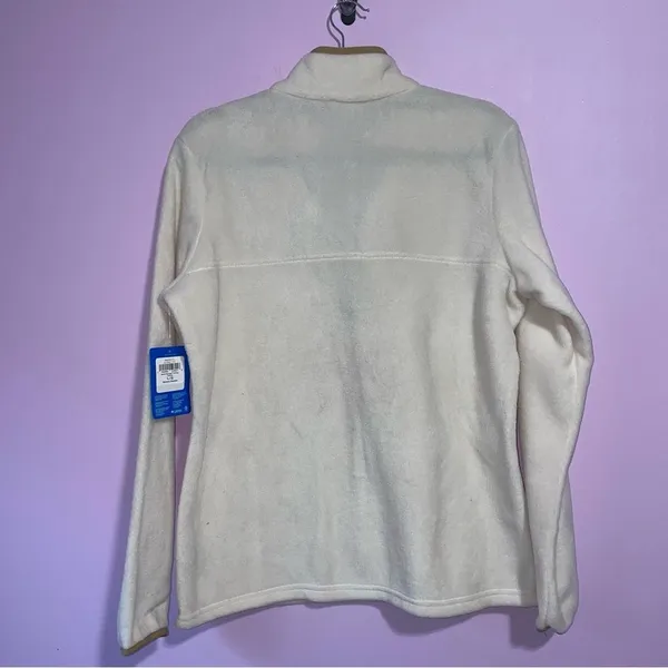 NEW Columbia Benton Springs Half Snap Pullover Women L Fleece Sweater Gorpcore - Image 5
