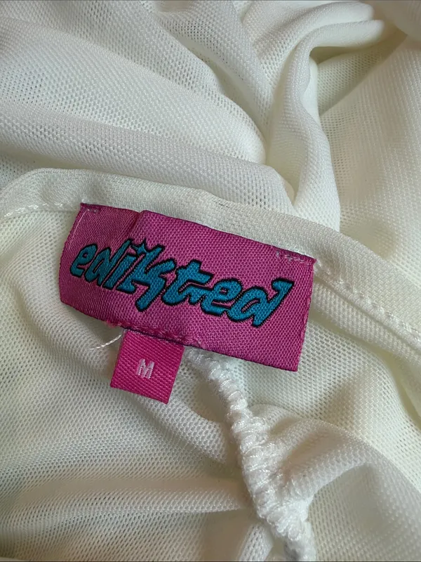 EDIKTED cream ruched blouse - Image 5