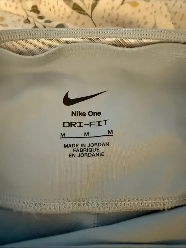 Nike Light Blue High-Waist Capri Leggings - Image 2