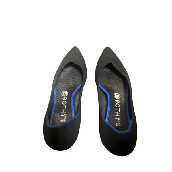 ✨Rothy’s Women's The Point II Black Sz 9 Flats✨ - Image 5