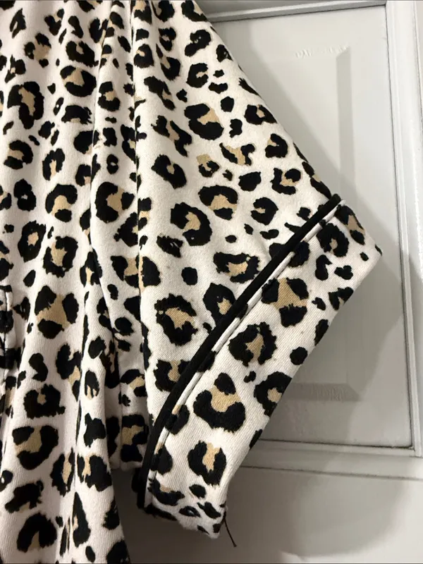 TART INTIMATES Leopard Print Pajama Set Size L women Pants Top - Image 5