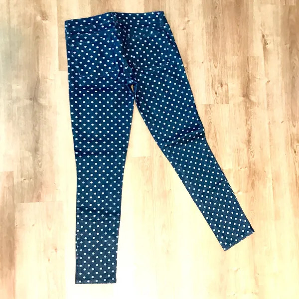 J Crew Toothpick Ankle Skinny Polka Dot Jeans Sz 25 - Image 8