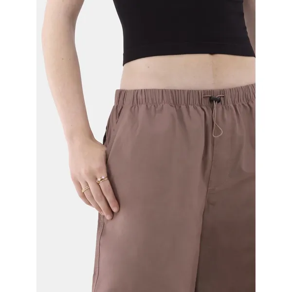 No Boundaries Womens Pants Size XL Mauve Parachute Relaxed 30" Inseam Streetwear - Image 6