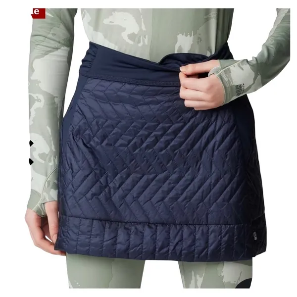 Mountain Hardwear‎ NWOT Trekkin Quilted Insulated Skirt Black Womens Small - Image 3