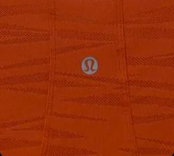 Lululemon Zebra Orange Long Sleeve Top - Image 6