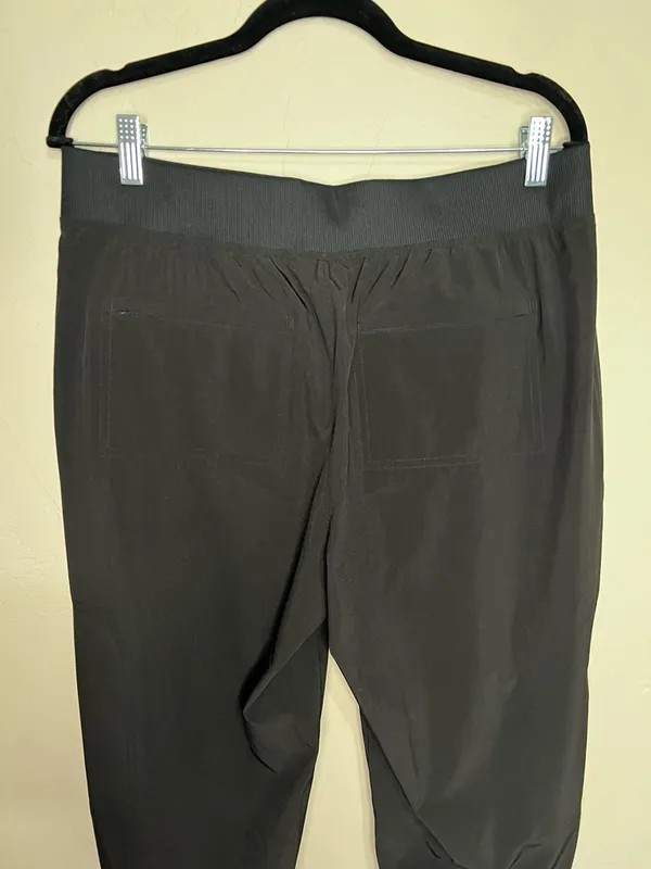 Athleta Black‎ Stretch Jogger Pants with Zip Pockets - Image 7