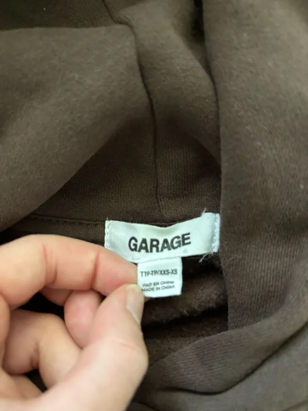 Garage Hoodie brown - Image 3