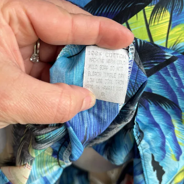 Royal Hawaiian Creations VTG Sunset Island Midi Dress S Tropical Aloha - Image 10
