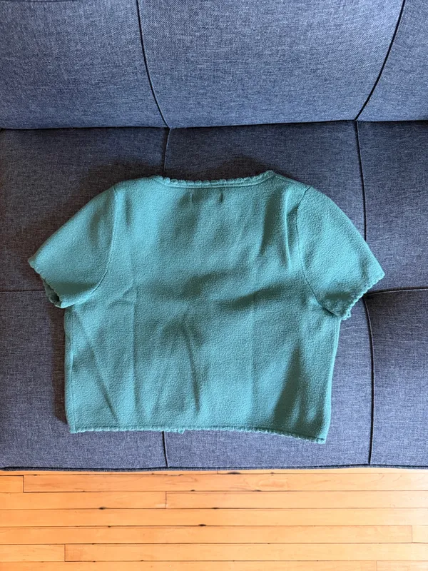 Green Tie PacSun Top - Image 4