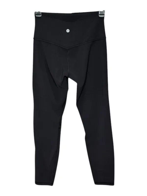 Lululemon ✵ Align High Rise Zip Front Nulu Cropped Pant 25" ✵ Black ✵ 6 W5FMES - Image 7