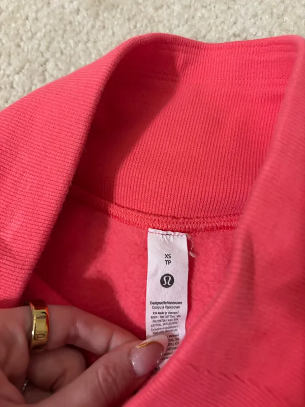 Lululemon Glaze Pink Scuba Mini Skirt - Image 2