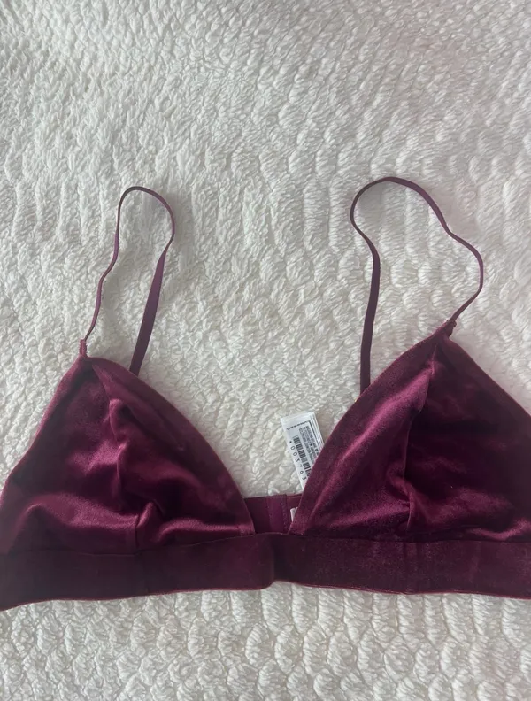 Burgundy Bralette - Image 2