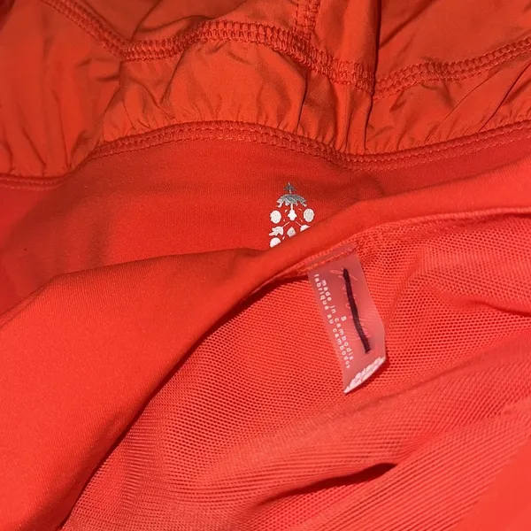 NWOT Free people movement righteous runsie  onesie Orange - Image 5