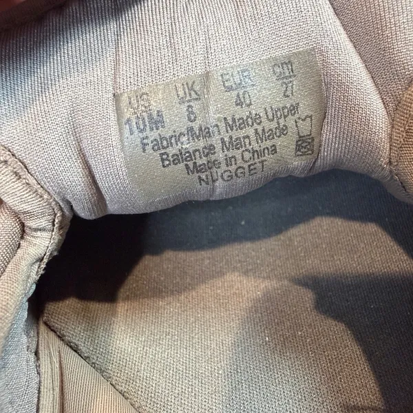 BZees Nugget Morel Slip On Loafers Taupe Grey Fabric Comfort Shoes Size 10 - Image 7