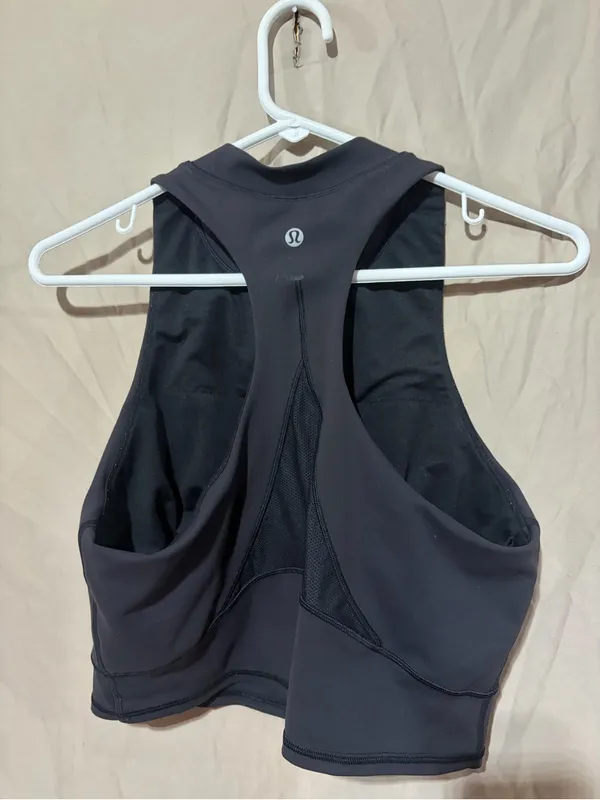 Lululemon Everlux and Mesh Cropped Tank - Image 3
