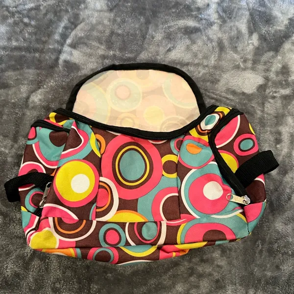Colorful Patterned Women's Bag Red - Image 5