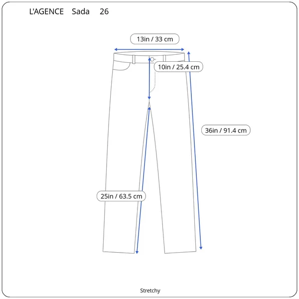 NEW L'AGENCE Sada Slim Cropped Jeans‎ in Sequoia - Image 13