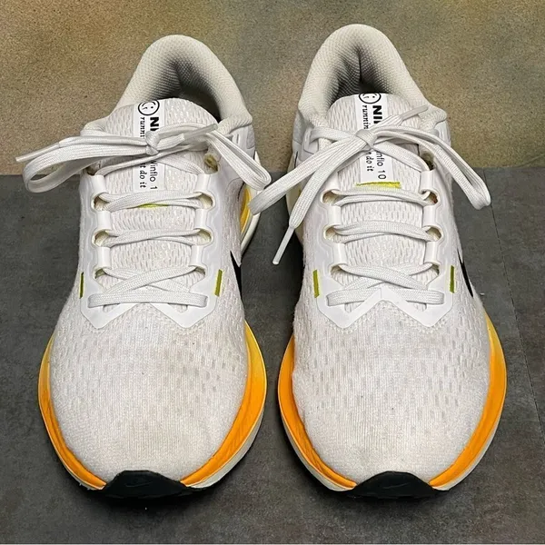 Nike Zoom Winflo 10 Women's White Running Shoes Size 8.5M - Image 6